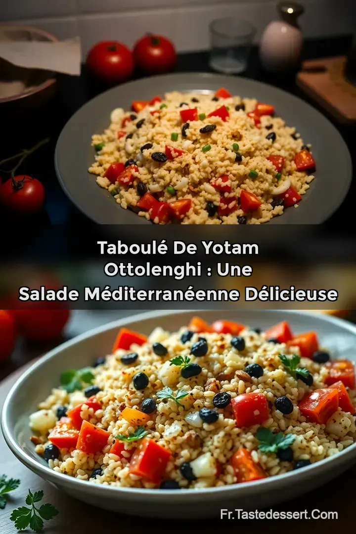 Taboul&eacute; de Yotam Ottolenghi : Une Salade M&eacute;diterran&eacute;enne D&eacute;licieuse