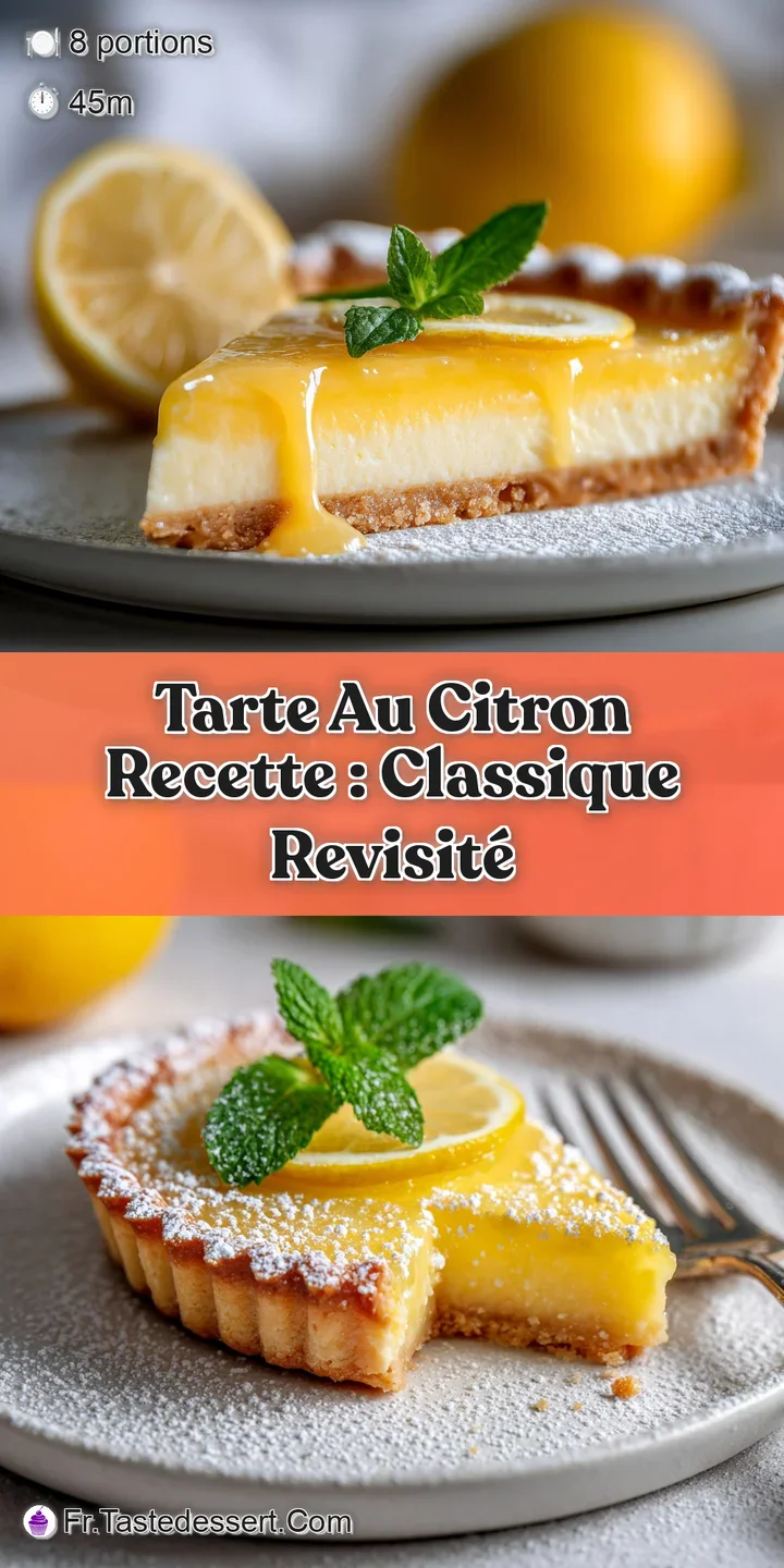 Close-up of a luscious lemon tart revealing a creamy, tart filling and slightly browned, impeccably baked pastry crust edge.