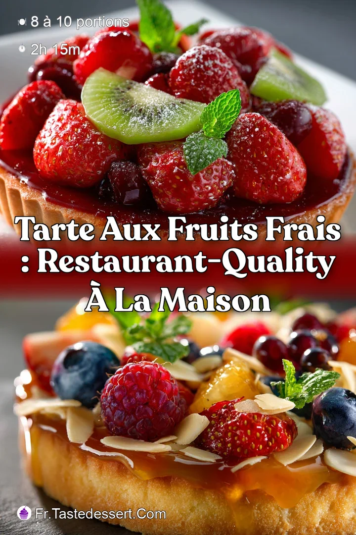 Tarte aux Fruits Frais : Restaurant-Quality &agrave; la Maison
