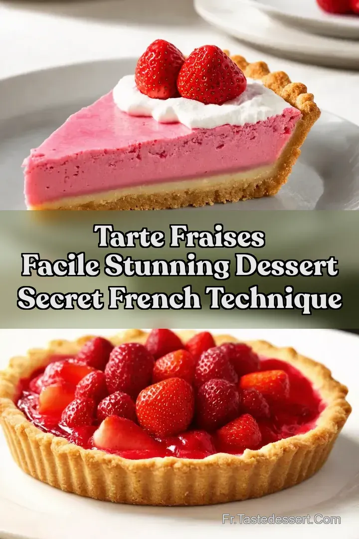 Tarte Fraises Facile Stunning Dessert Secret French Technique