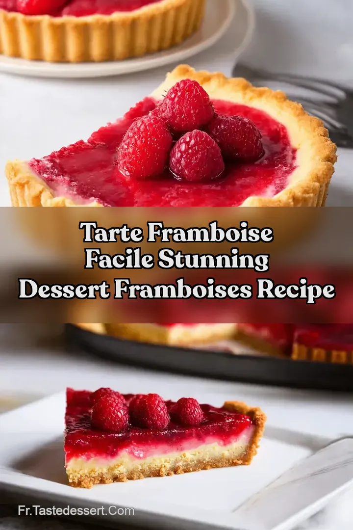 Tarte Framboise Facile Stunning Dessert Framboises Recipe
