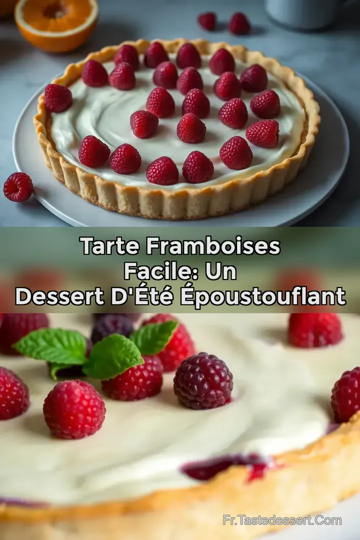Tarte Framboises Facile: Un Dessert d &Eacute;t&eacute; &Eacute;poustouflant
