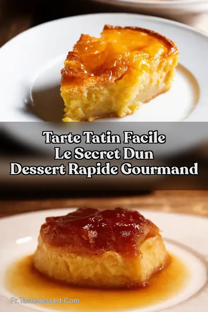 Tarte Tatin Facile Le Secret dun Dessert Rapide Gourmand