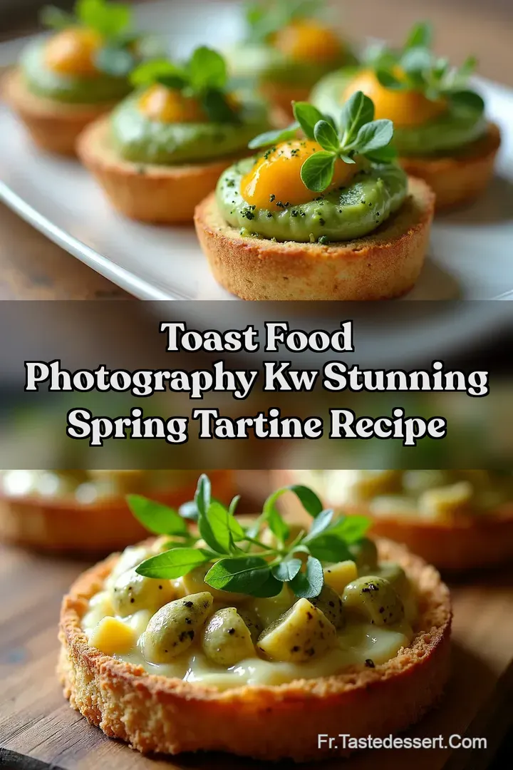 Toast Food Photography kw Stunning Spring Tartine Recipe