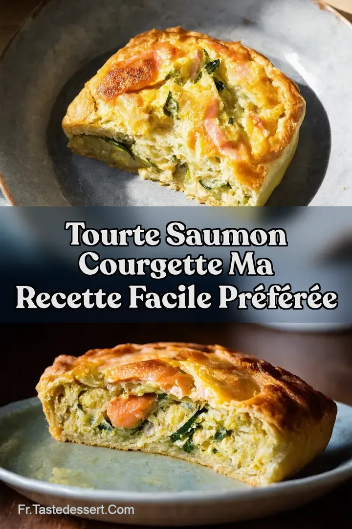 Tourte Saumon Courgette Ma Recette Facile Pr&eacute;f&eacute;r&eacute;e