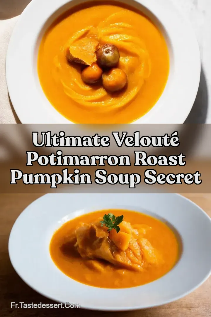 Ultimate Velout&eacute; Potimarron Roast Pumpkin Soup Secret