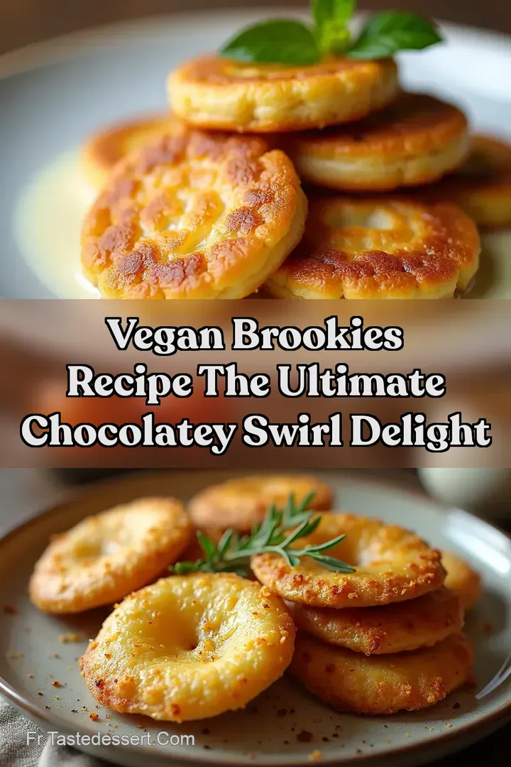 Vegan Brookies Recipe The Ultimate Chocolatey Swirl Delight