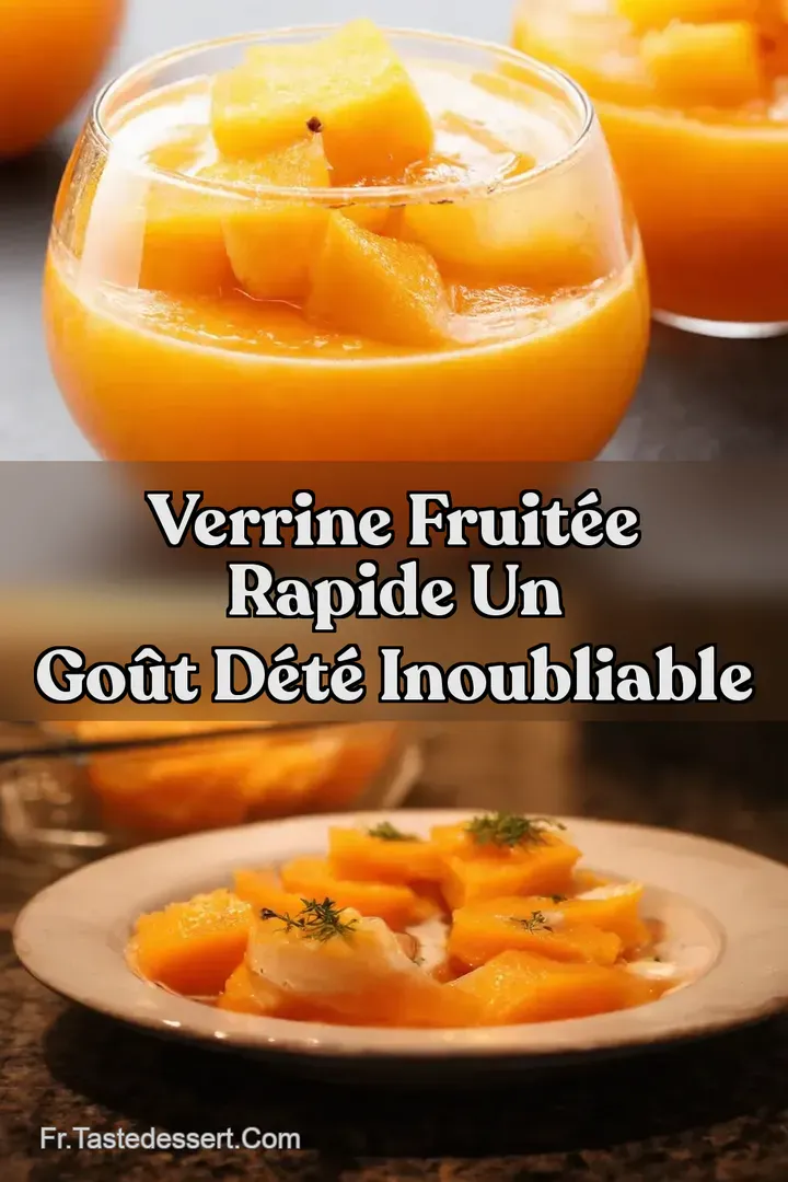 Verrine Fruit&eacute;e Rapide Un Go&ucirc;t d&Eacute;t&eacute; Inoubliable