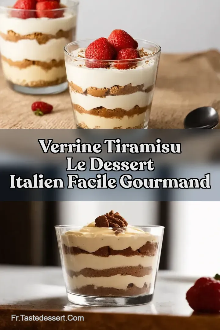 Verrine Tiramisu Le Dessert Italien Facile Gourmand