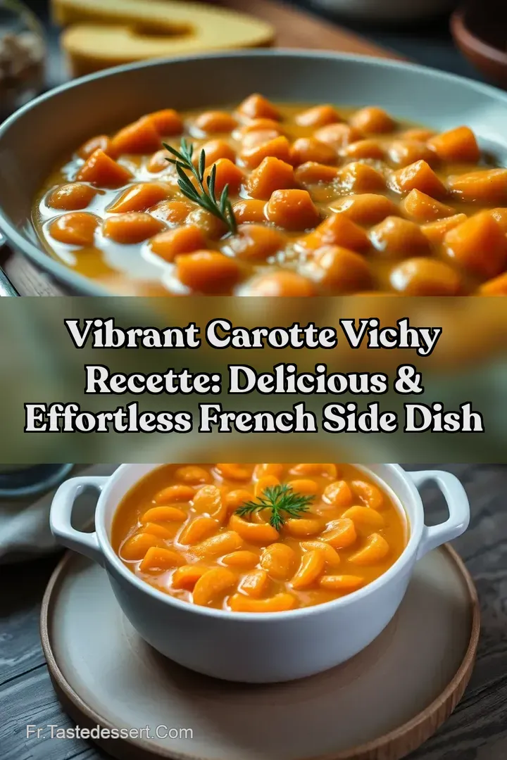 Vibrant Carotte Vichy Recette: Delicious & Effortless French Side Dish