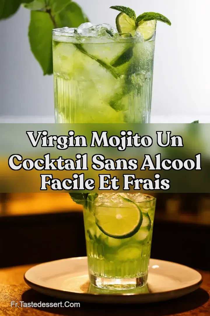 Virgin Mojito Un Cocktail Sans Alcool Facile et Frais