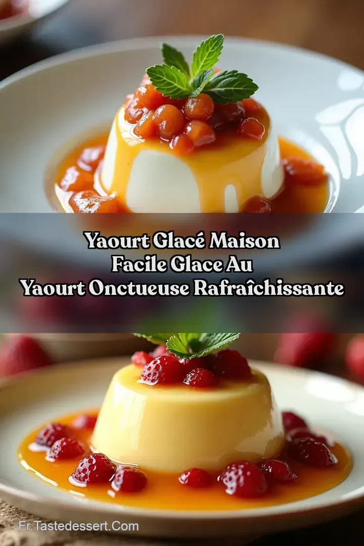 Yaourt Glac&eacute; Maison Facile Glace au Yaourt Onctueuse Rafra&icirc;chissante