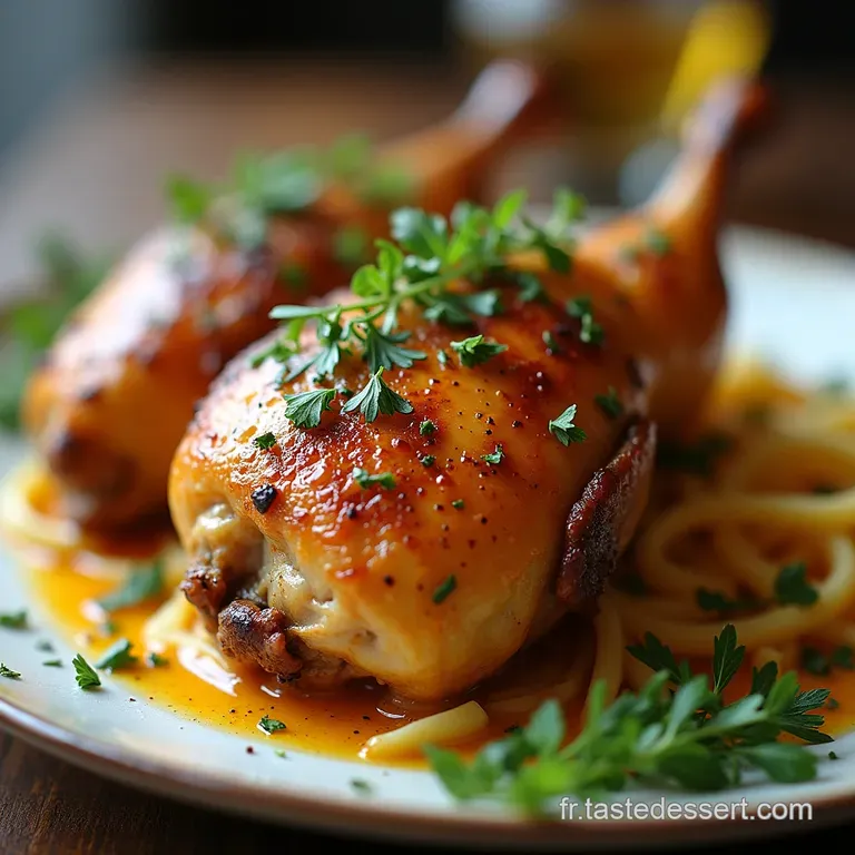 Le Poulet R&ocirc;ti Minute du Dimanche Soir Saveurs de Provence Sous Cloche