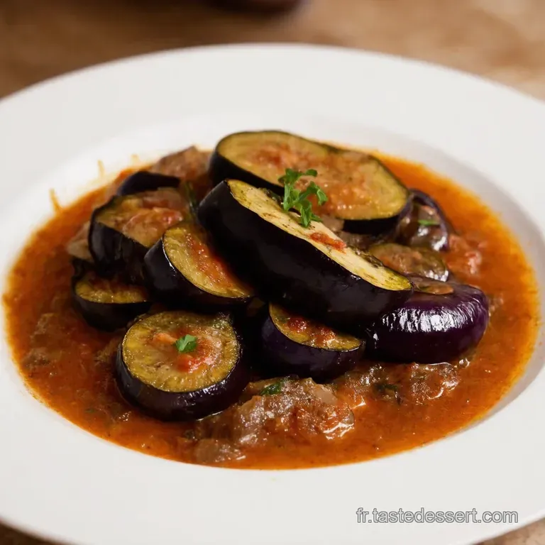 Aubergines Au Four &Agrave; La Proven&ccedil;ale Revisit&eacute; presentation