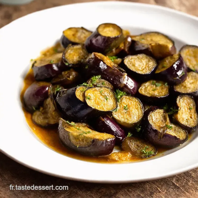 Aubergines R&ocirc;ties Toutes Simples aux Tomates et Fromage