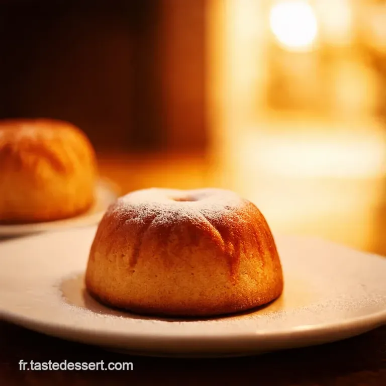 Baba Au Rhum Le Classique Revisit&eacute; presentation