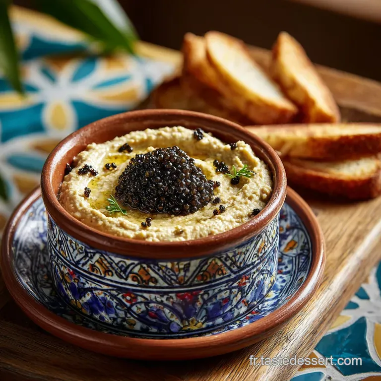 Baba Ganoush Parfait LArt du Caviar dAubergine Fum&eacute; et Cr&eacute;meux