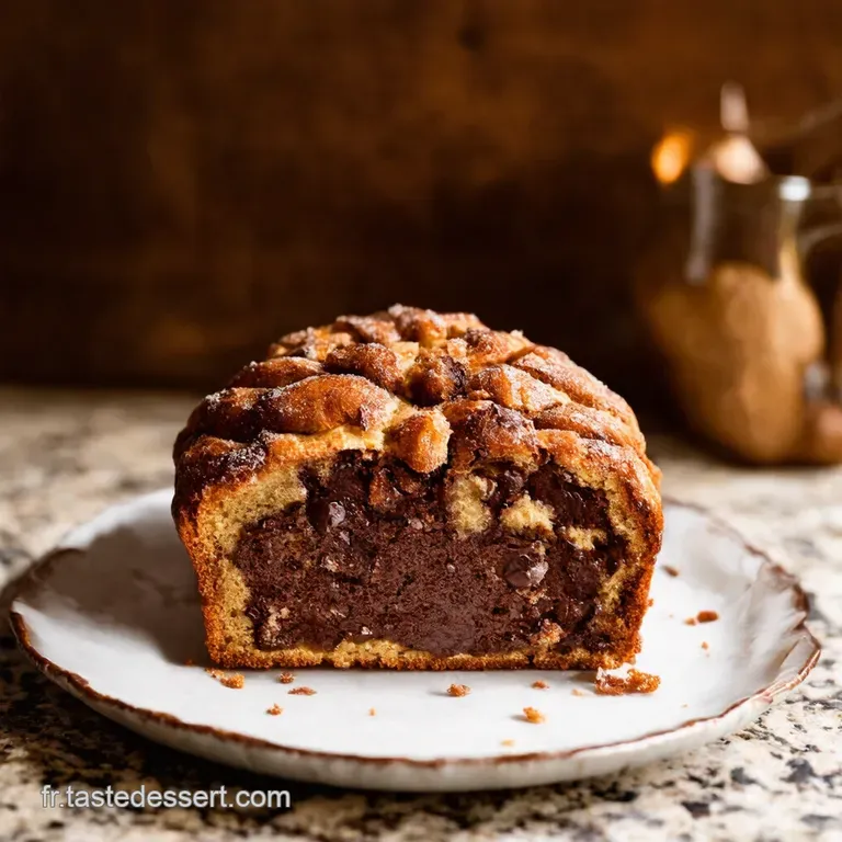 Babka Chocolatnoisettes Torr&eacute;fi&eacute;es Un D&eacute;lice Croustillant presentation