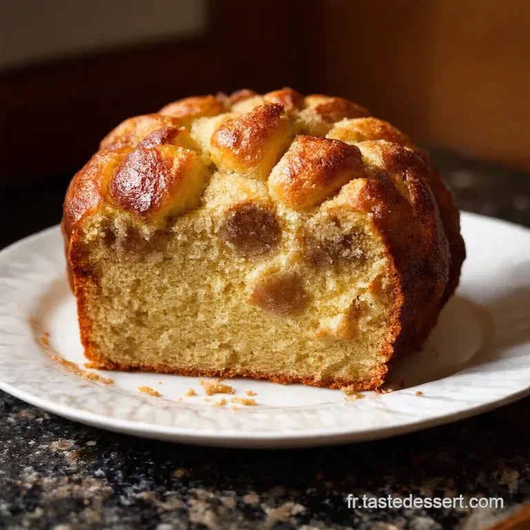 Babka Vegan Perle En Sucre Krantz Cake Digne Dun Roi presentation