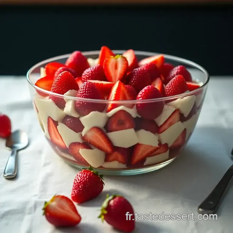 Bagatelle Aux Fraises Et Myrtilles presentation