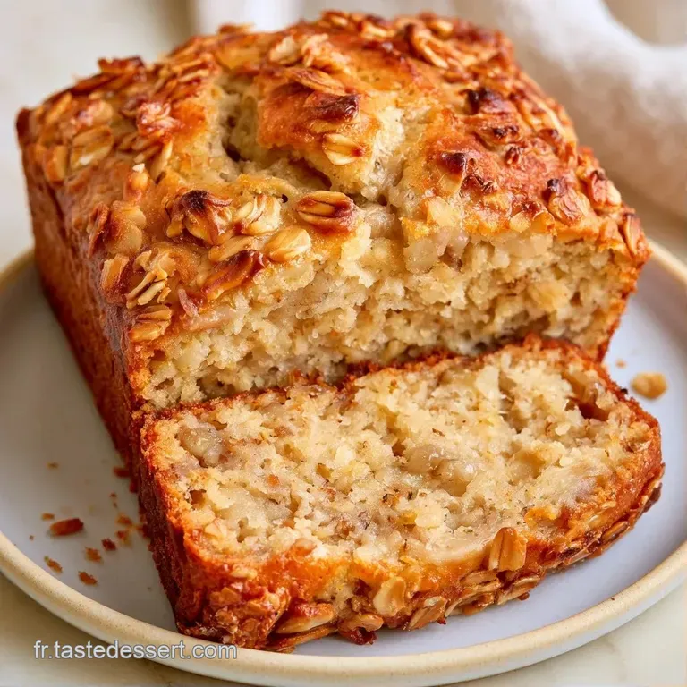 Tranche &eacute;paisse de g&acirc;teau brun clair sur une assiette blanche, avec un carr&eacute; de beurre fondant et des miettes tendres.