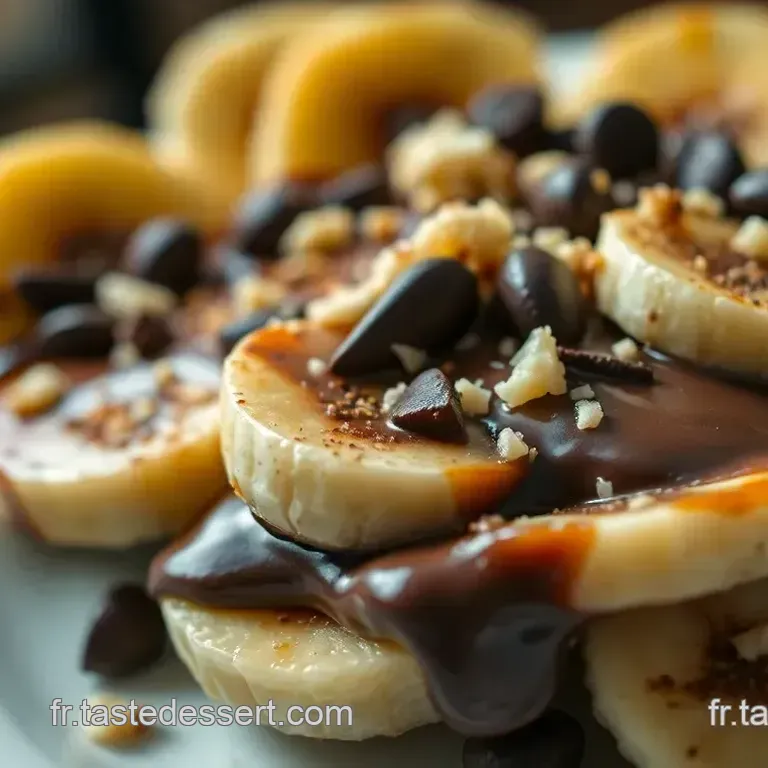 Bananes Fondantes au Chocolat Cuisson Airfryer Minute!