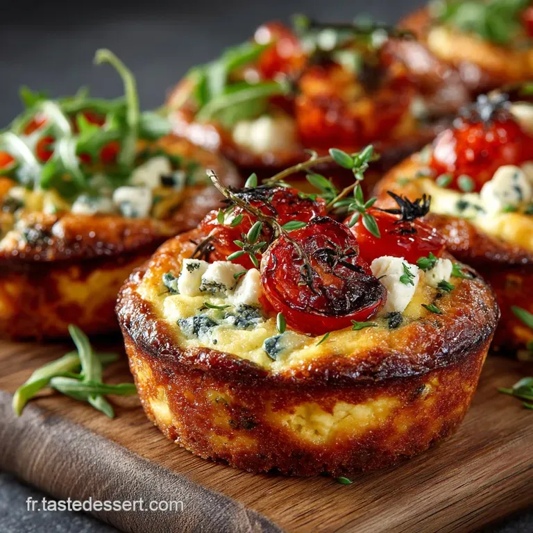 Les Quichettes Du Sud Mini Quiches Compl&egrave;tes L&eacute;gumes Ch&egrave;vre presentation