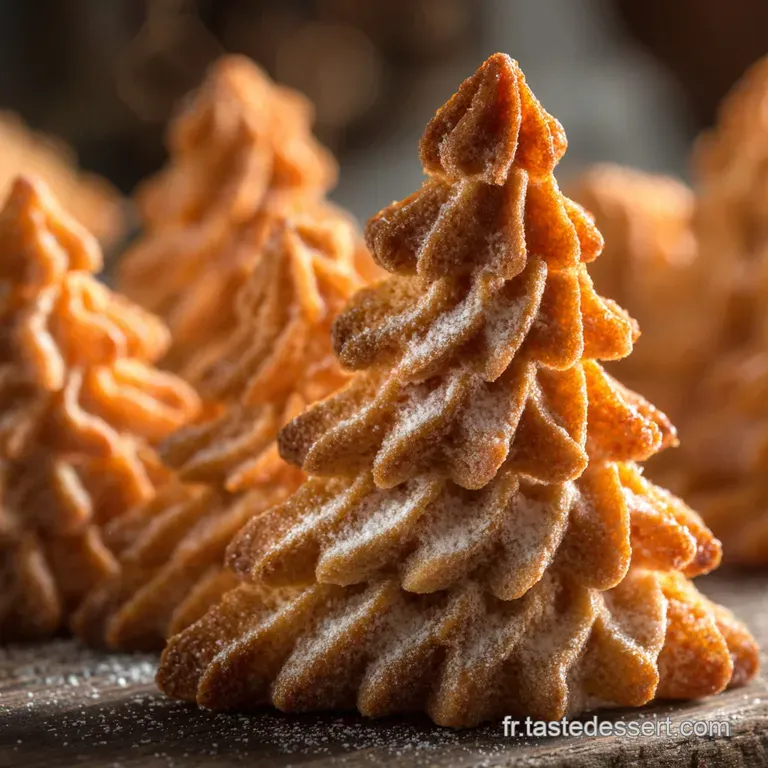 B&acirc;tonnets De Sabl&eacute;s En Forme De Sapin De No&euml;l : La Recette Croustillante presentation