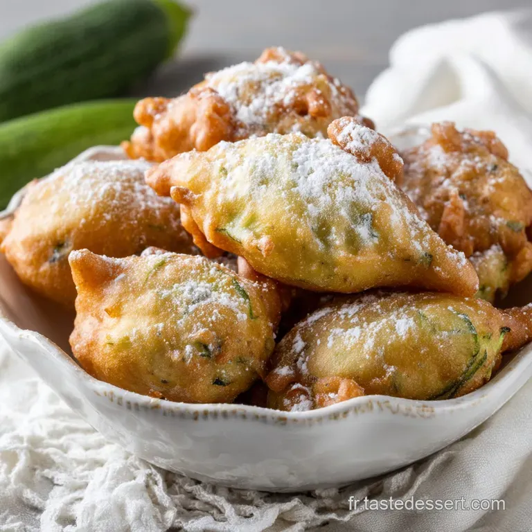 Beignets de Courgettes M&eacute;diterran&eacute;ens &agrave; la Grecque Faciles