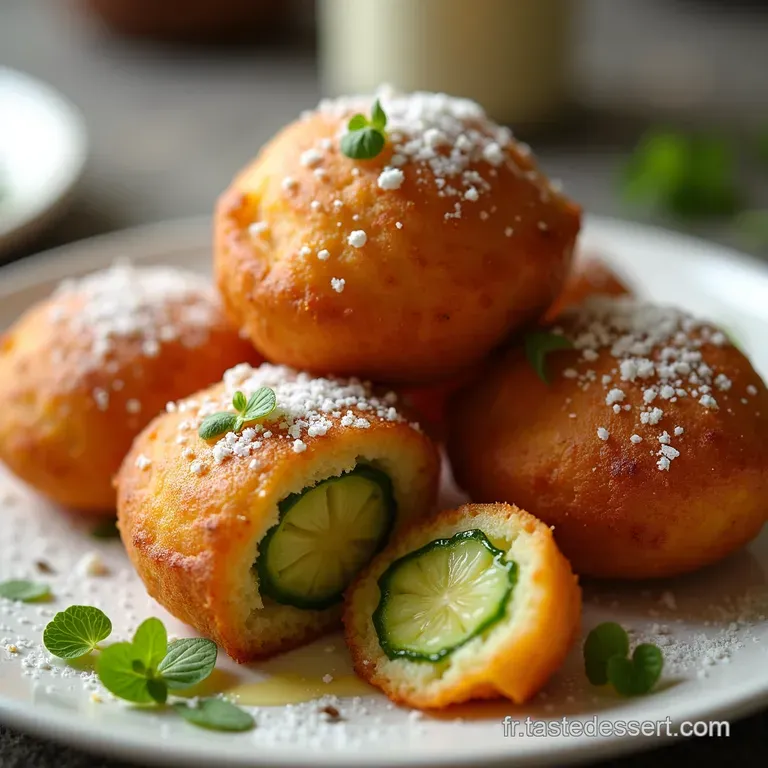 Beignets de Courgettes Comme un Nuage