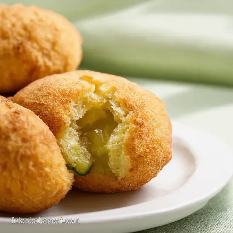 Beignets de Courgettes Minute Courgette Fritters in a Flash