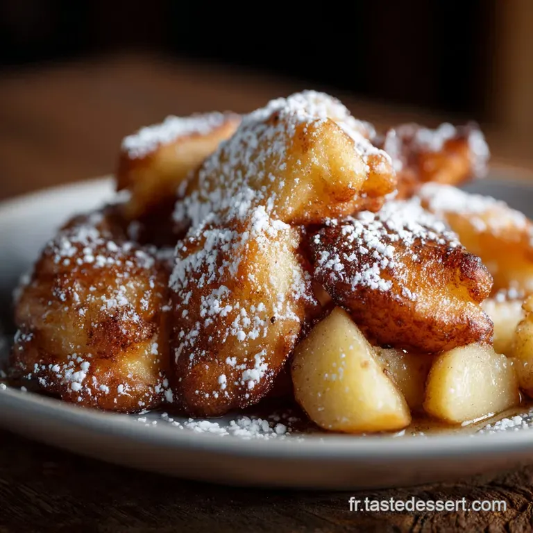Beignets De Pommes Sans Friture : La Recette Gourmande Et Rapide &Agrave; La Po&ecirc;le presentation