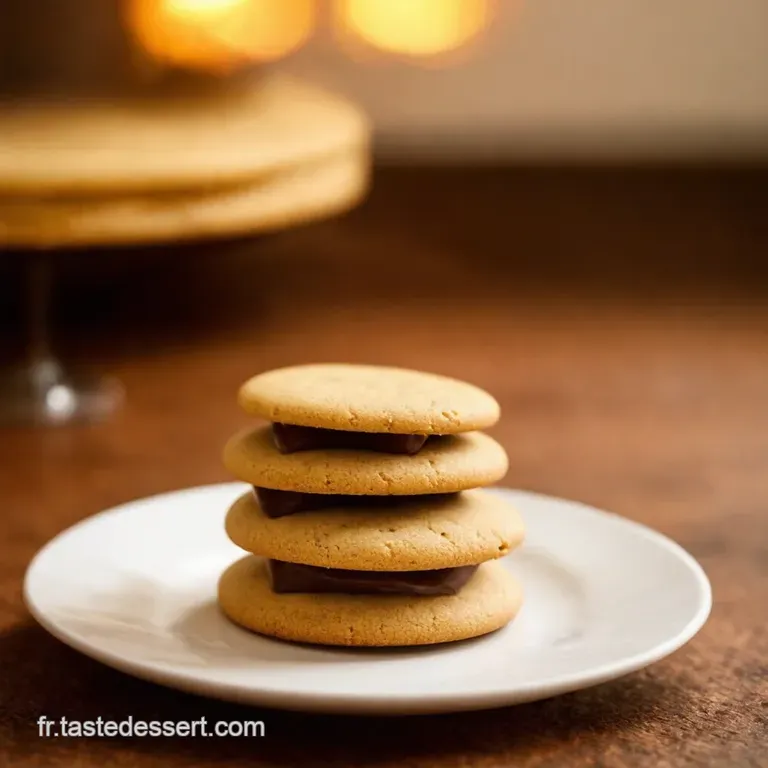 Biscuits Coeur Fondant Nutella Perle En Sucre presentation