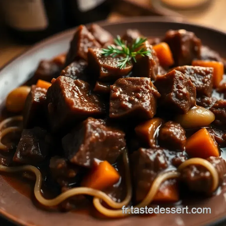 Boeuf Bourguignon De Mamie : Le Classique R&eacute;confortant presentation