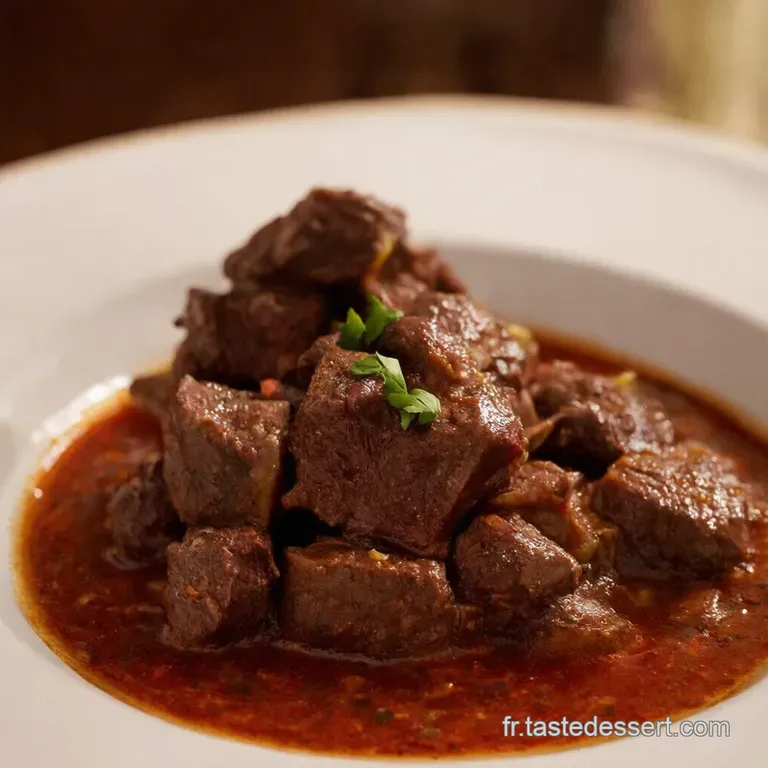 Boeuf Bourguignon La Recette De Grandm&egrave;re presentation