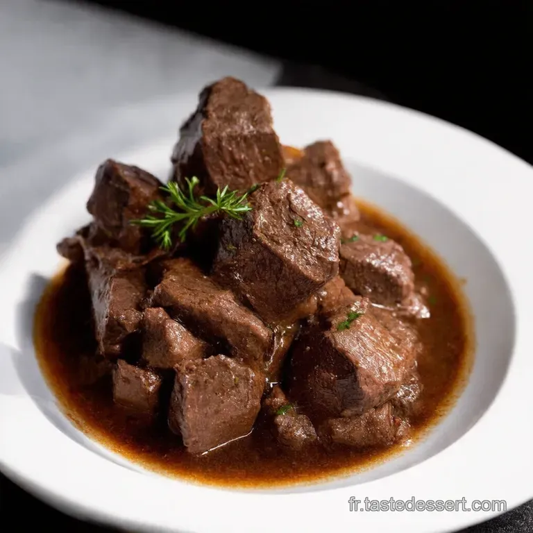 Boeuf Bourguignon Le Classique R&eacute;confortant