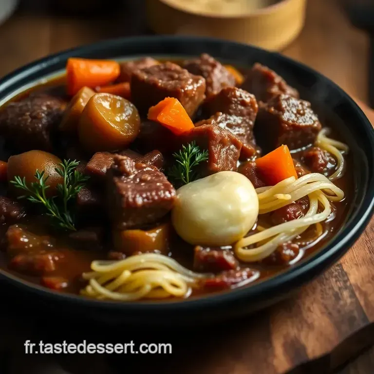 B&oelig;uf Bourguignon Traditionnel presentation
