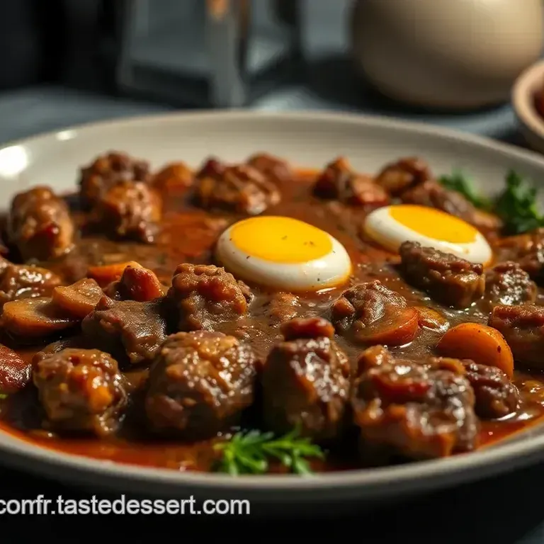 Boulettes de Boeuf &agrave; la Fran&ccedil;aise