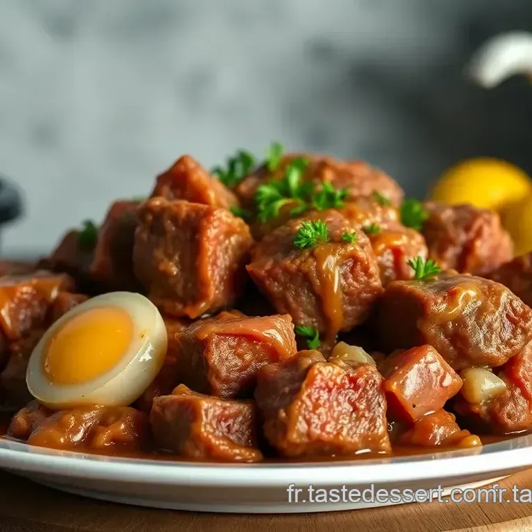 Boulettes de Viande &agrave; la Fran&ccedil;aise