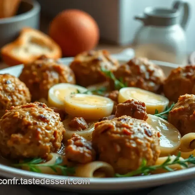 Boulettes de Viande Hach&eacute;e &agrave; la Proven&ccedil;ale