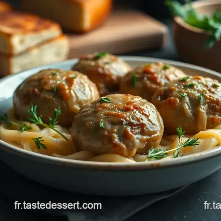 Boulettes de Viande Hach&eacute;e aux Herbes Fra&icirc;ches
