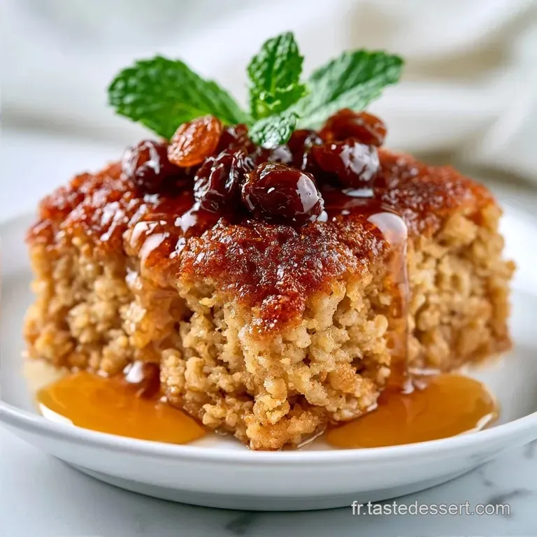 Bowl Cake Aux Raisins Secs: Moelleux et Sant&eacute;