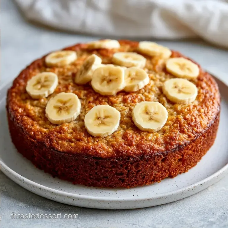 Bowl Cake Avoine Banane Rapide en 6 Minutes