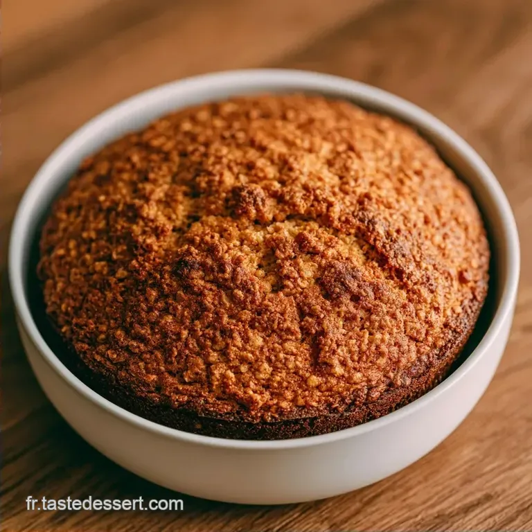 Bowl Cake Compote Sans Banane aux Flocons d Avoine