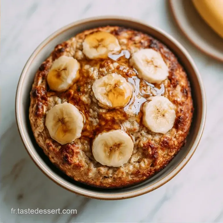Bowl Cake Healthy Micro Ondes &agrave; la Banane