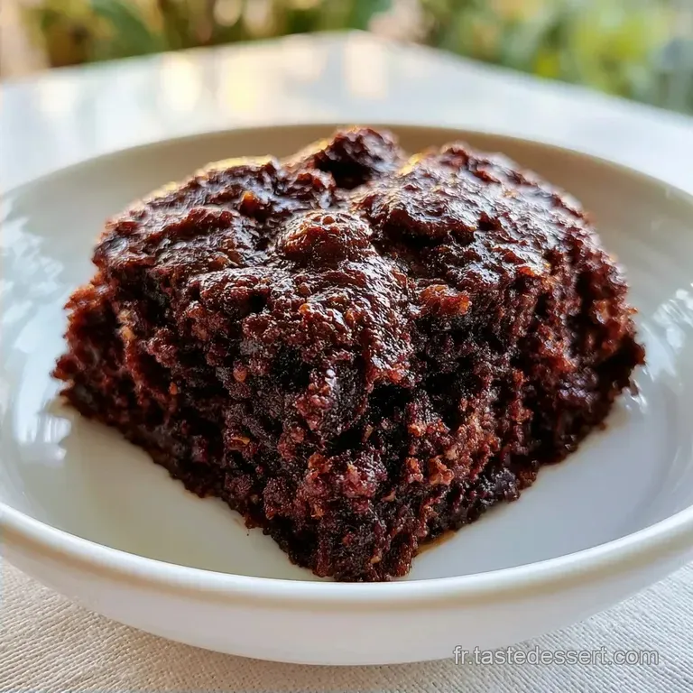Bowl Cake Minceur aux Flocons d Avoine et Banane
