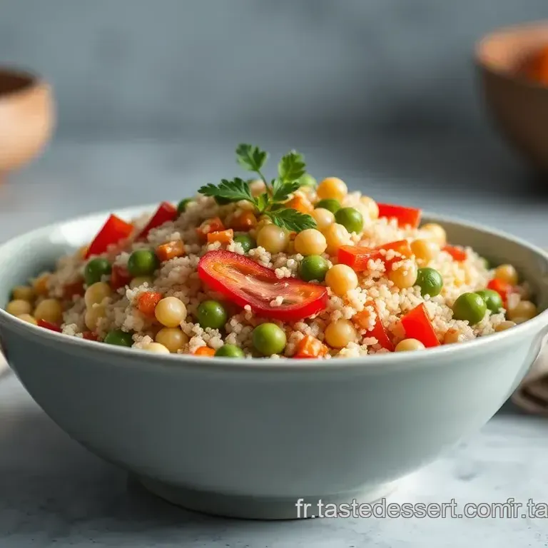 Bowl de Quinoa Méditerranéen : Une Idée Plat Équilibré Facile & Savoureuse