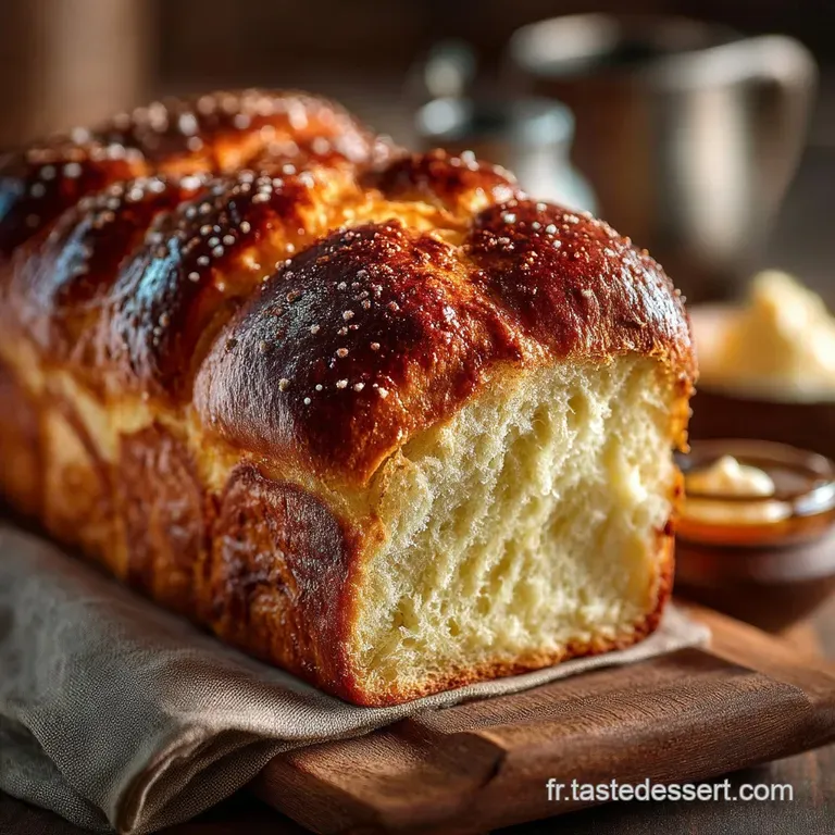 La Nuit Blanche de Michalak Brioche Moelleuse Sans Beurre et Sans &OElig;uf