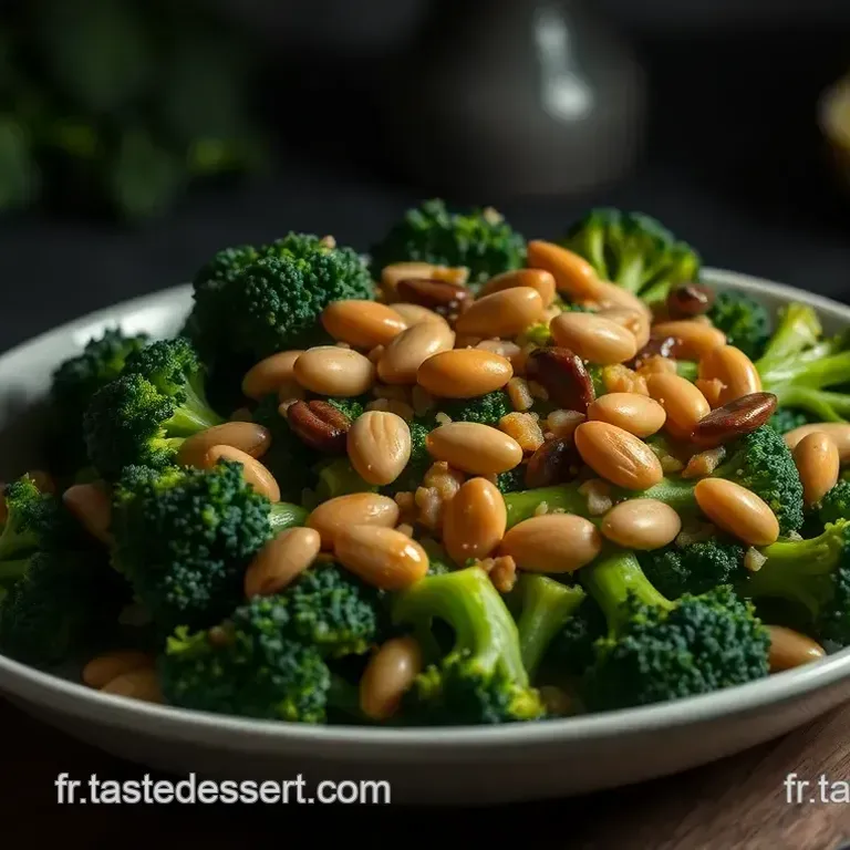 Brocoli comment le cuisiner: Savoureux Sauté aux Amandes et Ail