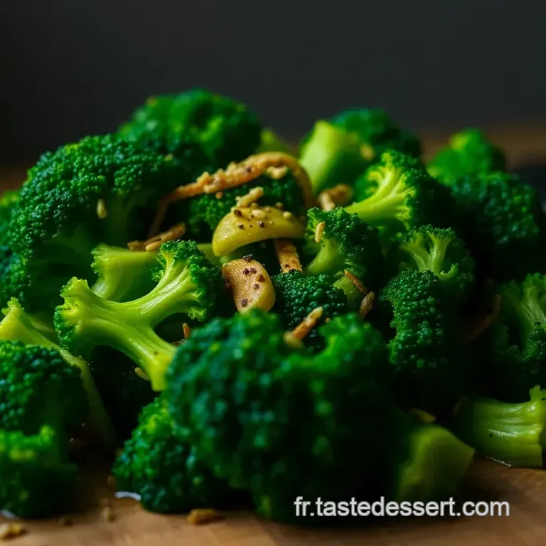 Brocolis R&ocirc;tis Au Romarin Et Ail : Simple Savoureux Et Nutritif ! presentation